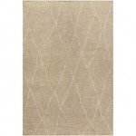 Surya Nalan Nyl-2300 Medium Gray Rug 6' X 9'