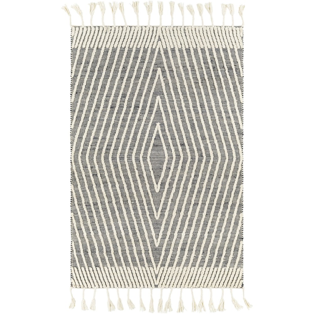 Surya Norwood Nwd-2300 Black Rug 2' X 3' Surya Norwood Nwd-2300 Black Rug 2' X 3'
