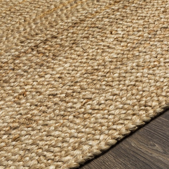 Surya Natural Braids Tan Rug 5' X 7'6"