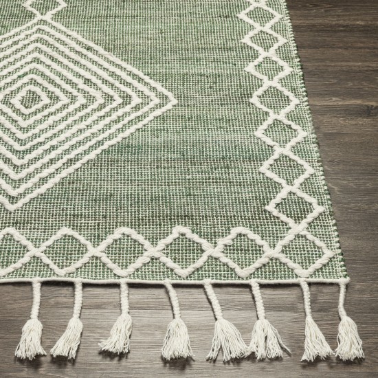 Surya Norwood Medium Green Rug 2'6" X 8'