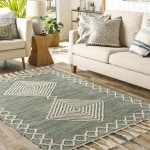 Surya Norwood Medium Green Rug 6' X 9'