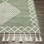 Surya Norwood Medium Green Rug 6' X 9'