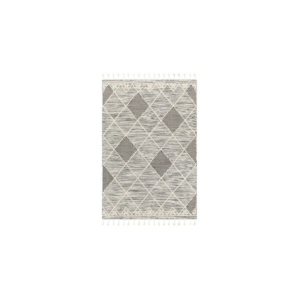 Surya Norwood Nwd-2308 Black Rug 6' X 9' Surya Norwood Nwd-2308 Black Rug 6' X 9'