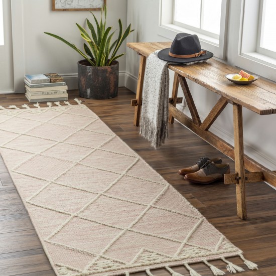 Surya Norwood Light Pink Rug 2'6" X 8'