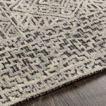 Surya Oakland Black Rug 2'6" X 8'