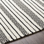 Surya Osasuna Osa-2304 Black Rug 5' X 7'6"
