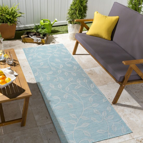 Surya Pasadena Psa-2321 Aqua Rug 2'6" X 7'3"