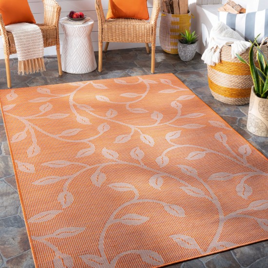 Surya Pasadena Psa-2323 Orange Rug 2'6" X 4'