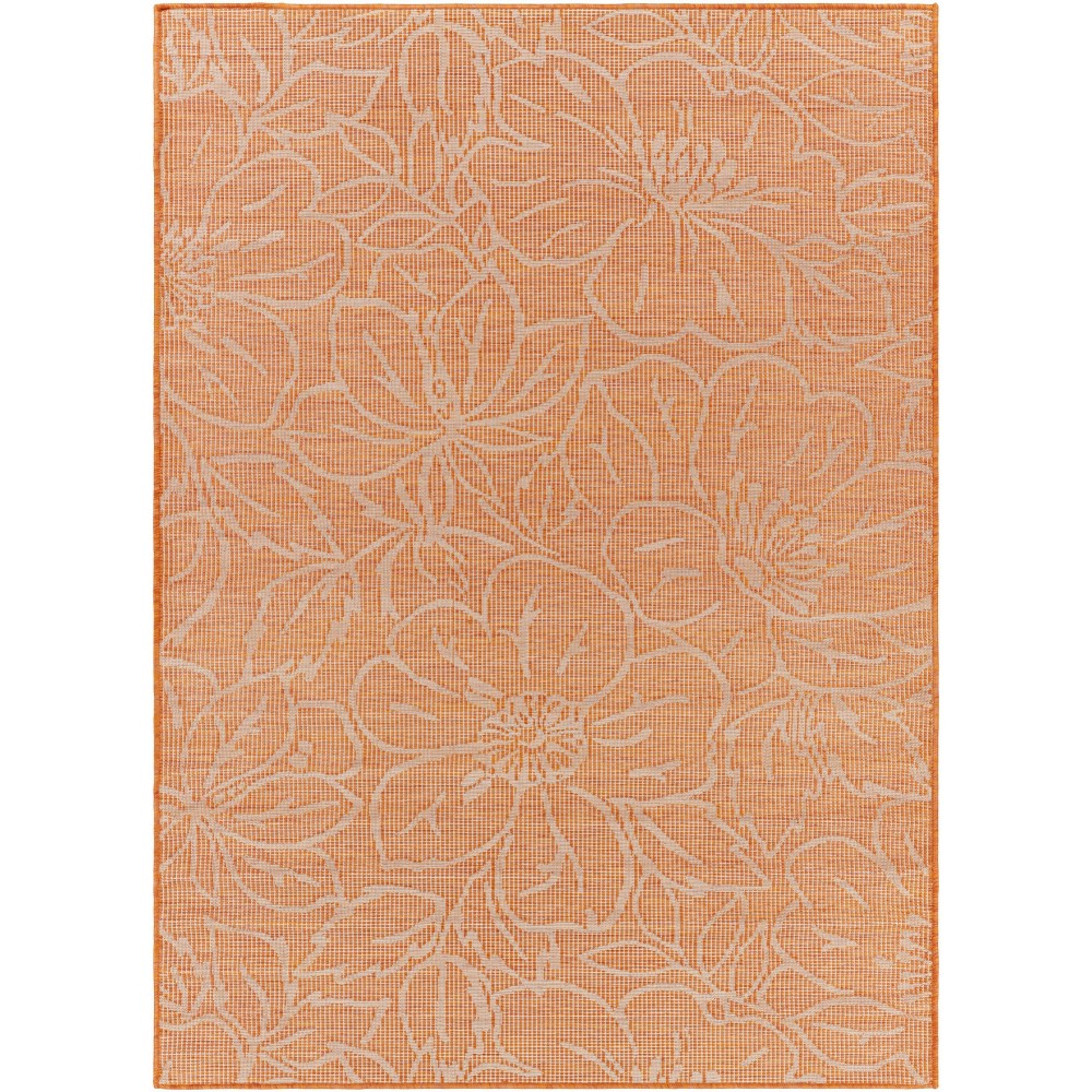 Surya Pasadena Psa-2328 Orange Rug 6'4" X 9' Surya Pasadena Psa-2328 Orange Rug 6'4" X 9'