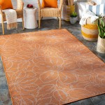Surya Pasadena Psa-2328 Orange Rug 6'4" X 9'