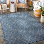 Surya Pasadena Psa-2333 Dark Blue Rug 2'6" X 4'