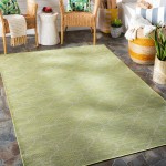 Surya Pasadena Psa-2337 Grass Green Rug 5'1" X 7'