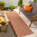 Surya Pasadena Psa-2344 Burnt Orange Rug 2'6" X 7'3"