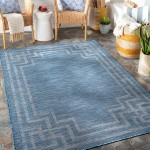 Surya Pasadena Psa-2351 Blue Rug 5'1" X 7'