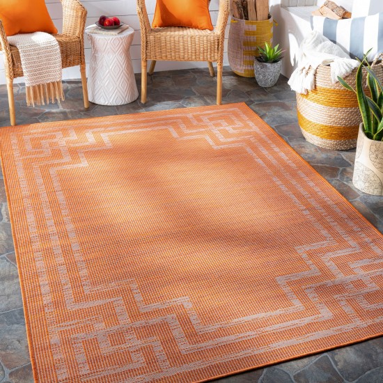 Surya Pasadena Psa-2353 Orange Rug 2'6" X 4'