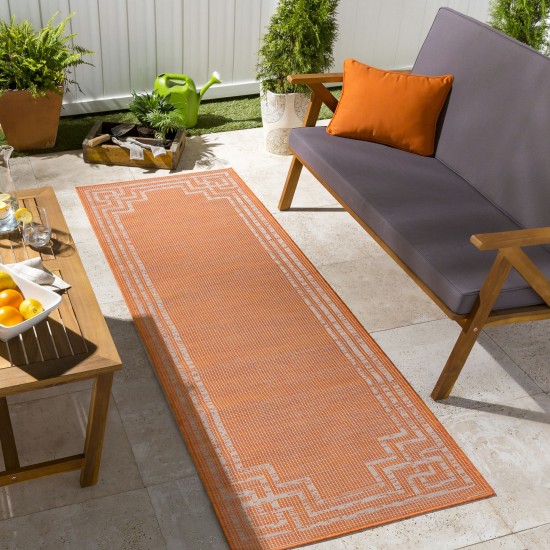 Surya Pasadena Psa-2353 Orange Rug 2'6" X 7'3"