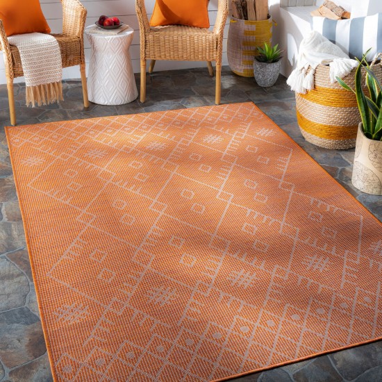 Surya Pasadena Psa-2365 Orange Rug 2'6" X 4'