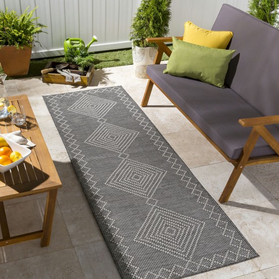 Surya Pasadena Psa-2368 Charcoal Rug 2'6" X 7'3"