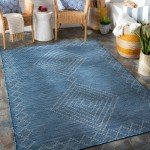 Surya Pasadena Psa-2369 Blue Rug 5'1" X 7'