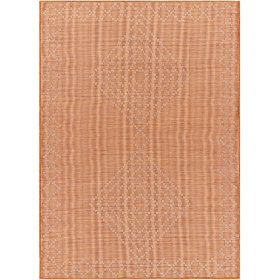 Surya Pasadena Psa-2371 Burnt Orange Rug 2'6" X 4'