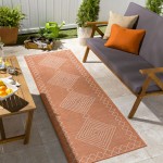 Surya Pasadena Psa-2371 Burnt Orange Rug 2'6" X 7'3"