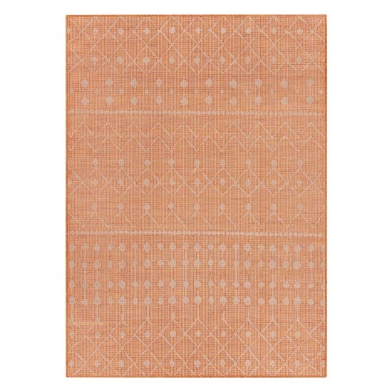 Surya Pasadena Psa-2377 Burnt Orange Rug 5'1" X 7'