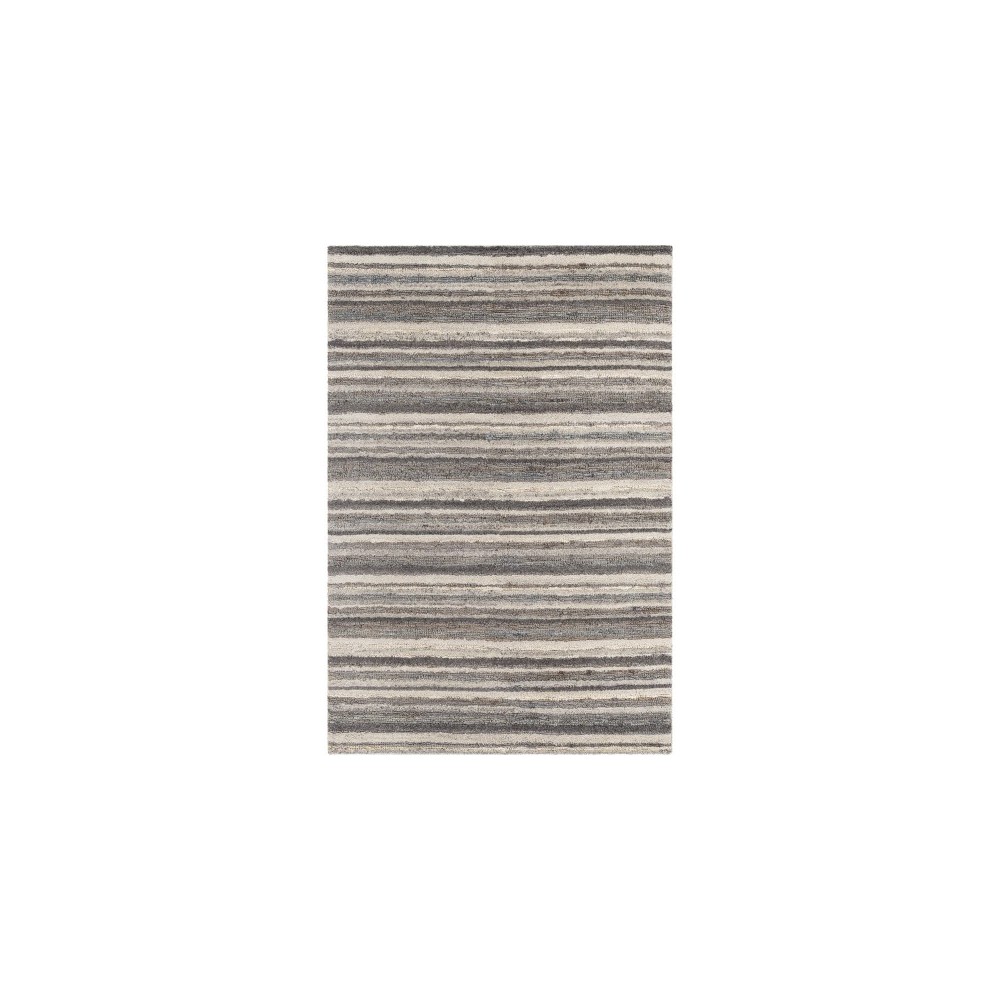 Surya Petra Charcoal Rug 5' X 7'6"