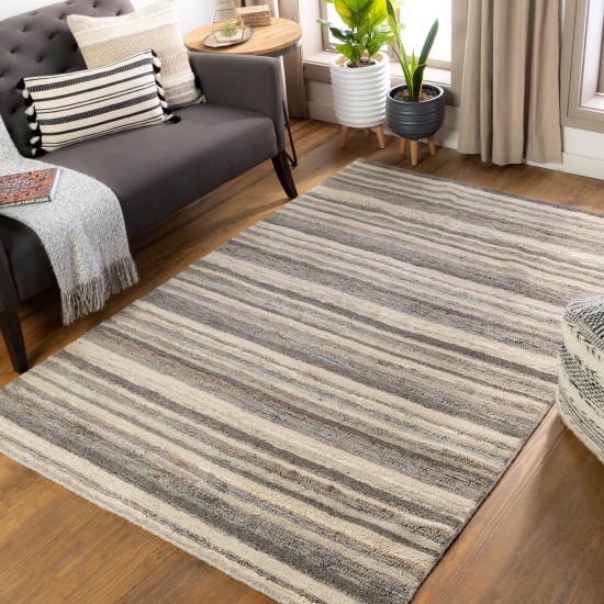 Surya Petra Charcoal Rug 5' X 7'6"