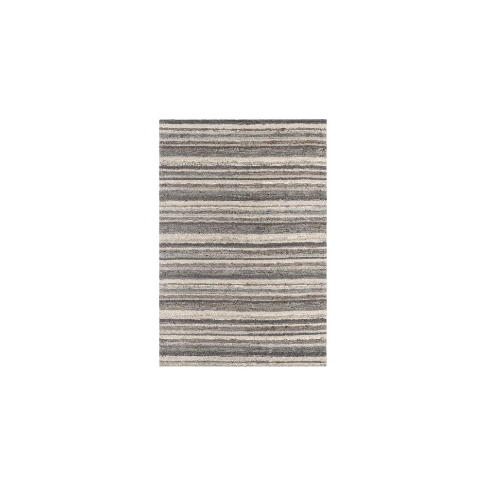 Surya Petra Charcoal Rug 8'10" X 12' Surya Petra Charcoal Rug 8'10" X 12'
