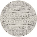 Surya Pisa Charcoal Rug 5'3" Round