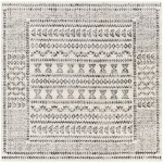 Surya Pisa Charcoal Rug 7'10" Square