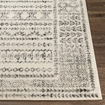 Surya Pisa Charcoal Rug 7'10" Square