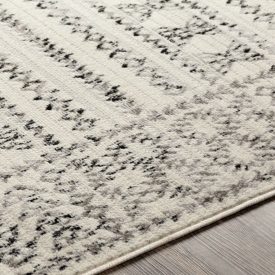 Surya Pisa Charcoal Rug 7'10" Square
