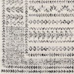 Surya Pisa Charcoal Rug 7'10" Square
