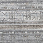 Surya Pompei White Rug 6' X 9'