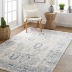 Surya Presidential Pdt-2327 Dark Blue Rug 3'3" X 5'