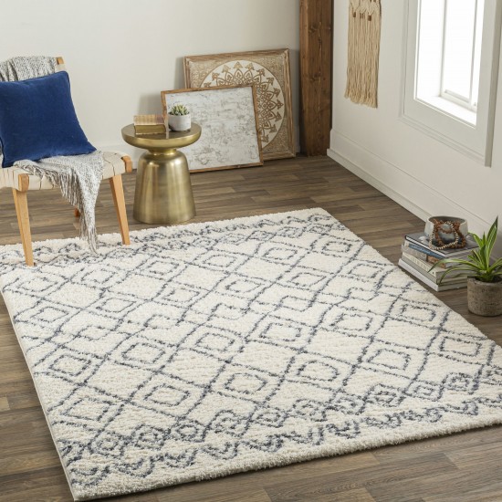 Surya Puffy Shag Pfy-2301 Rug 5'3" X 7'