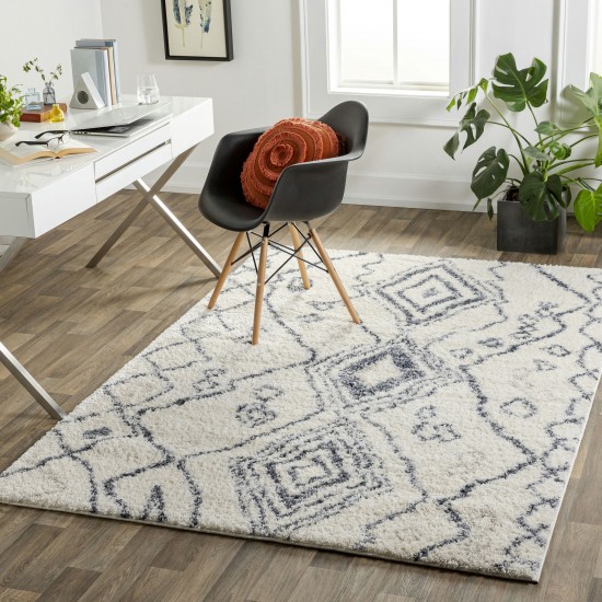 Surya Puffy Shag Pfy-2304 Rug 5'3" X 7'