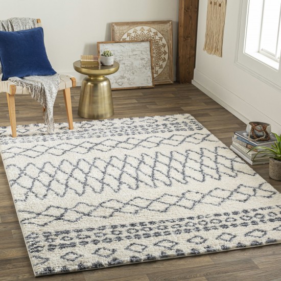 Surya Puffy Shag Pfy-2307 Rug 5'3" X 7'