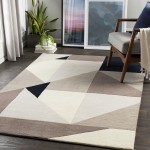 Surya Queens Qun-2302 Black Rug 8'10" X 12'