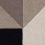 Surya Queens Qun-2302 Black Rug 8'10" X 12'