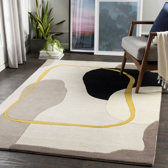 Surya Queens Mustard Rug 2' X 3'