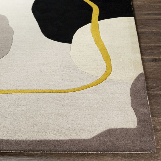 Surya Queens Mustard Rug 3' X 5'