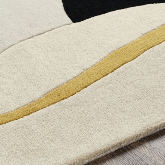 Surya Queens Mustard Rug 3' X 5'