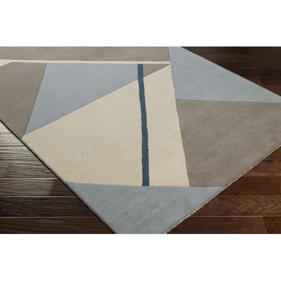 Surya Queens Charcoal Rug 3' X 5'