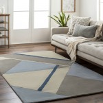 Surya Queens Charcoal Rug 5' X 7'6"