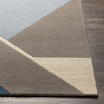 Surya Queens Charcoal Rug 6' X 9'