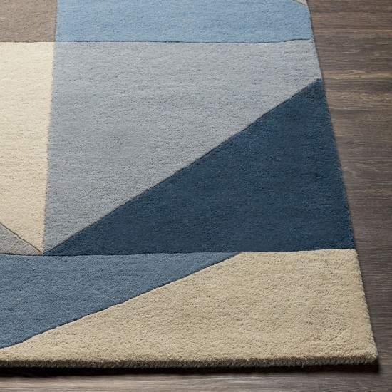 Surya Queens Qun-2309 Denim Rug 8'10" X 12'