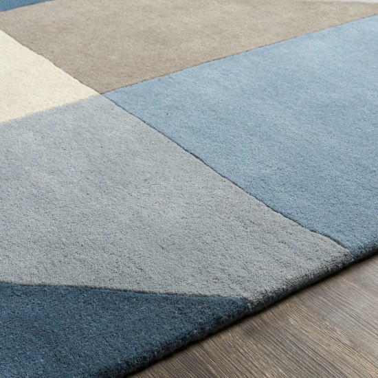 Surya Queens Qun-2309 Denim Rug 8'10" X 12'
