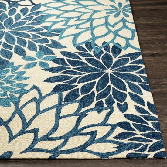 Surya Rain Rai-1280 Dark Blue Rug 2' X 3'